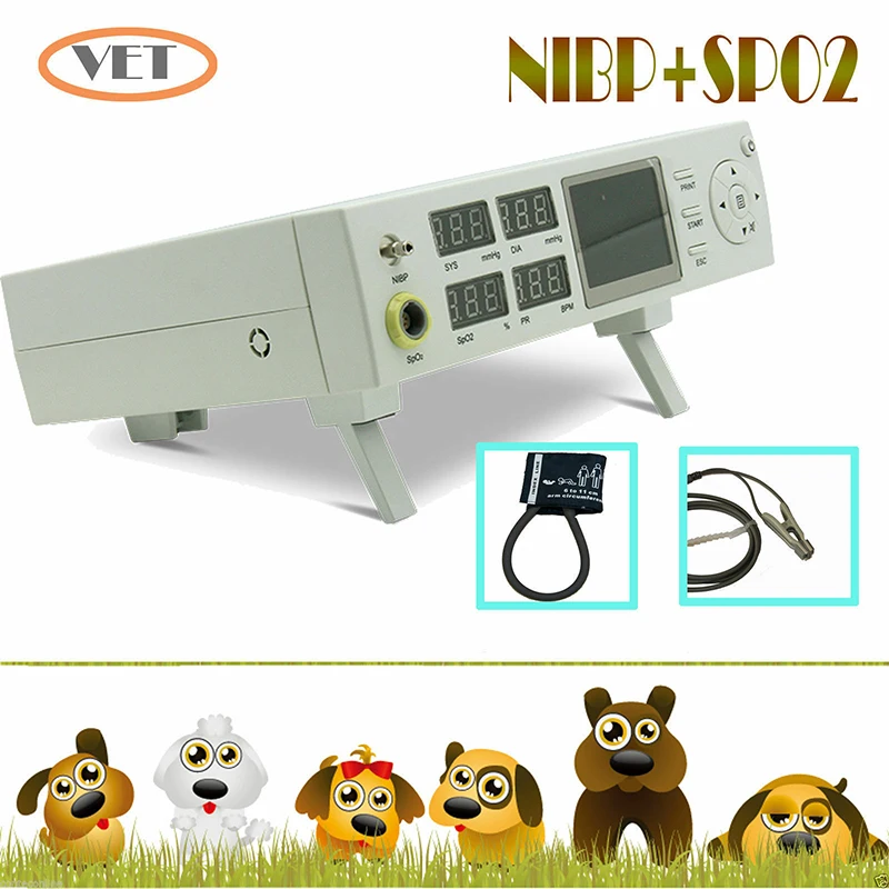 CONTEC CMS5000VET ветеринарное медицинское оборудование многопараметрический Монитор