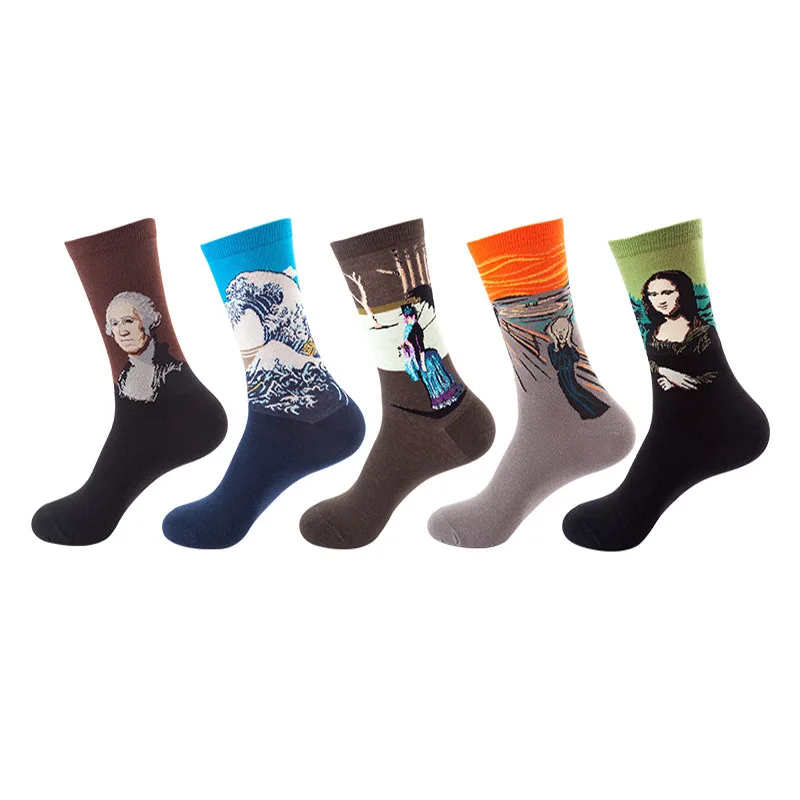 5 Pairs Men's Women's Funny Socks Woman Embroidery Avocado Pizza Cake Shrimp Happy Cotton Skateboard Socks Female Harajuku
5 Pairs Men's Women's Funny Socks Woman Embroidery Avocado Pizza Cake Shrimp Happy Cotton Skateboard Socks Female Harajuku