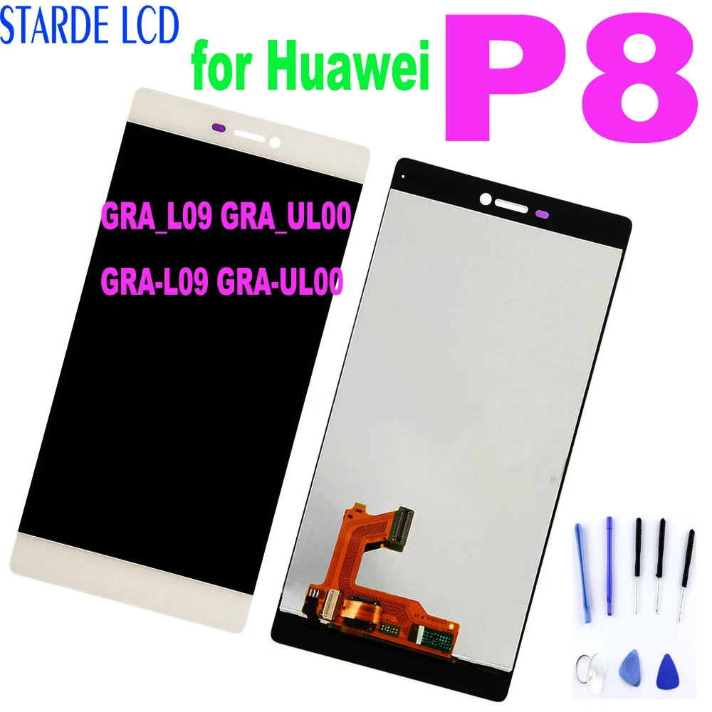 AAA+ for Huawei P8 LCD Display Touch Screen Digitizer Assembly with Frame GRA_L09 GRA_UL00 GRA-L09 GRA-UL00 Replacement
AAA+ for Huawei P8 LCD Display Touch Screen Digitizer Assembly with Frame GRA_L09 GRA_UL00 GRA-L09 GRA-UL00 Replacement