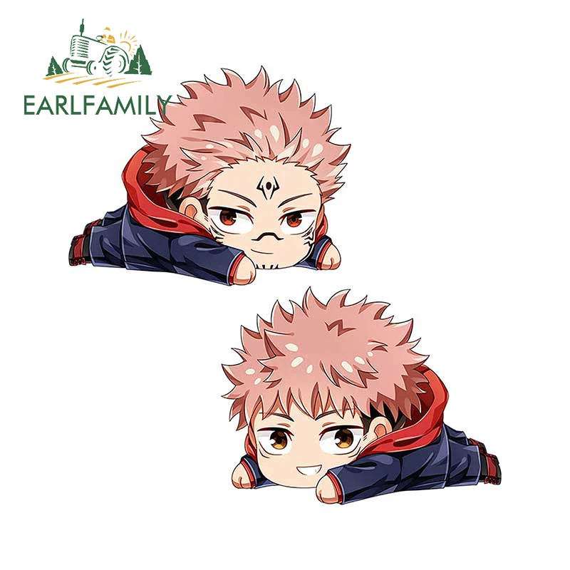 EARLFAMILY 13cm x 10cm for Jujutsu Kaisen Anime Car Stickers Funny Cartoon Vinyl Decals Motorcycle Laptop Window Car Accessories 
EARLFAMILY 13cm x 10cm for Jujutsu Kaisen Anime Car Stickers Funny Cartoon Vinyl Decals Motorcycle Laptop Window Car Accessories