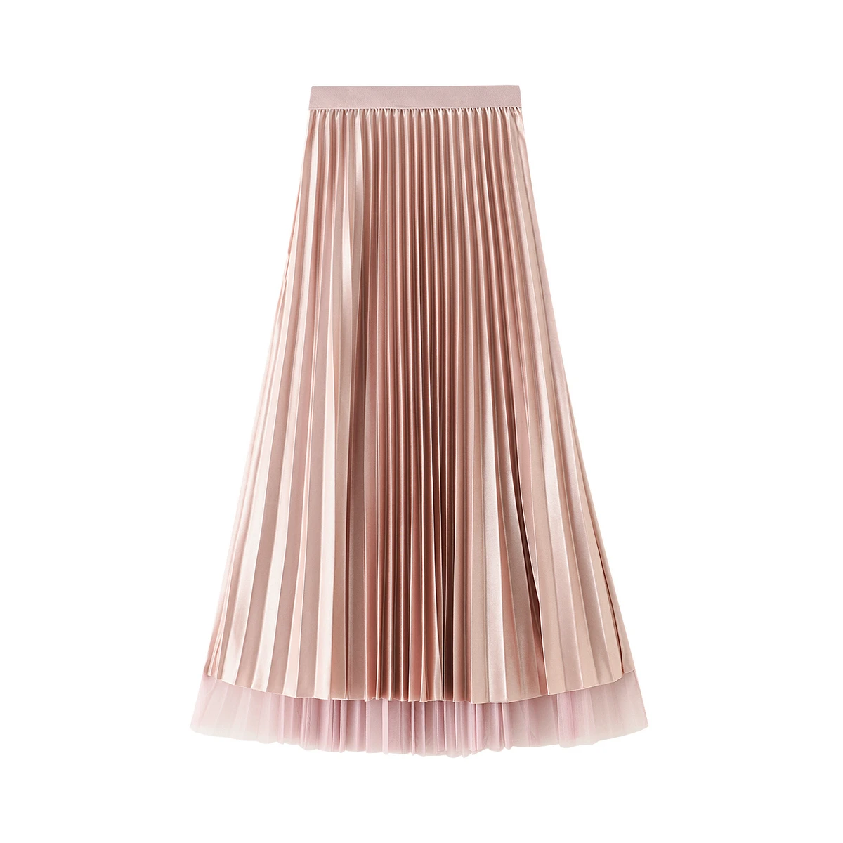 Ladies Mesh Skirt, Pleated Half-Dress, Slimming A-Line High Waist Long Party Causal Dress
Ladies Mesh Skirt, Pleated Half-Dress, Slimming A-Line High Waist Long Party Causal Dress