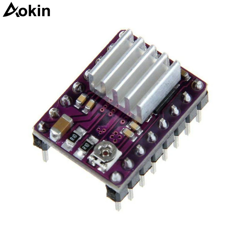 Драйвер шагового двигателя StepStick DRV8825, 4-слойные пандусы для 3D-принтера, замена A4988, 5 шт. 
Драйвер шагового двигателя StepStick DRV8825, 4-слойные пандусы для 3D-принтера, замена A4988, 5 шт.