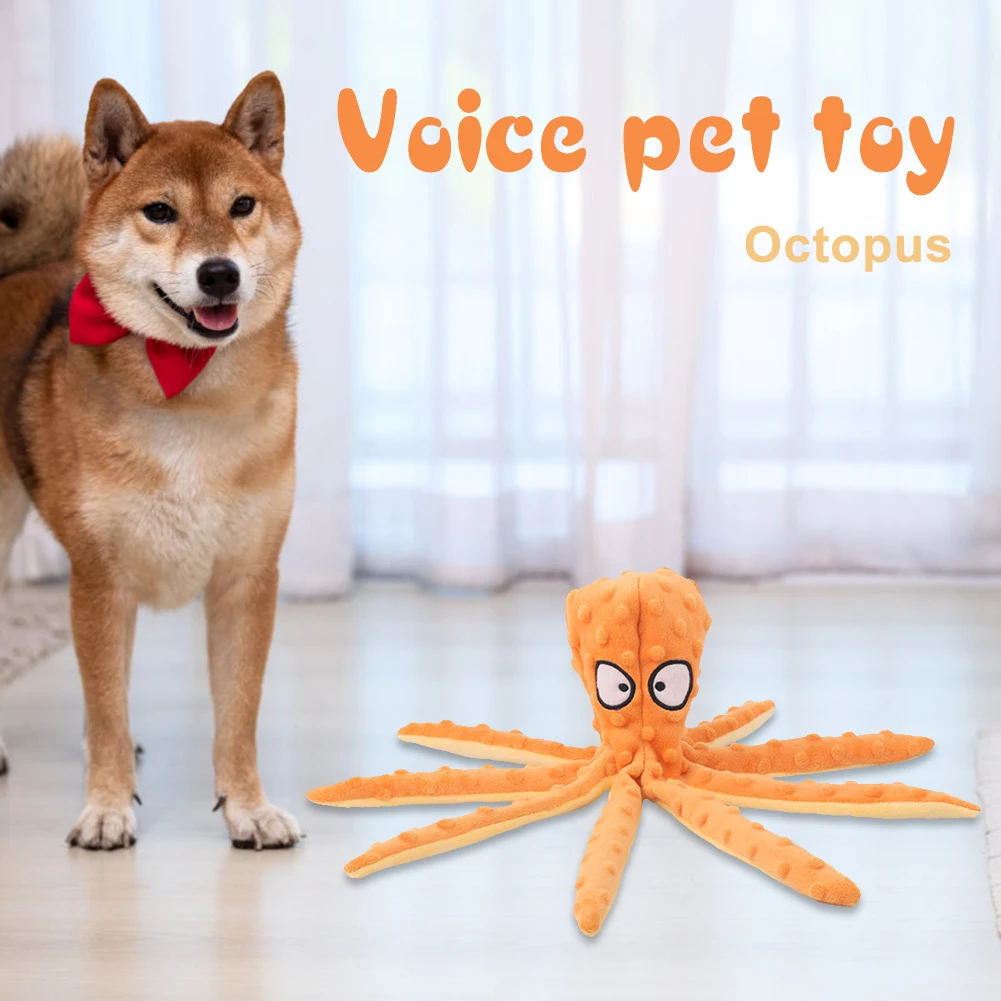 8-legged octopus soft plush squeaky dog squeaky toy interactive squeaky dog toy sounder ZD
8-legged octopus soft plush squeaky dog squeaky toy interactive squeaky dog toy sounder ZD
