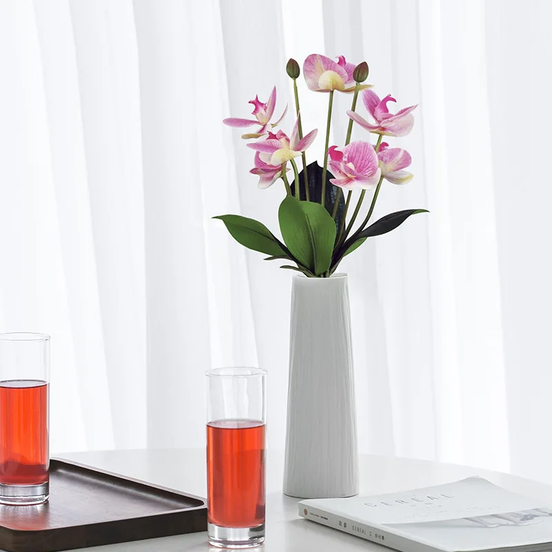 1 шт., 3D Орхидея Бабочка с листьями 9 глав цветы для дома вечерние свадебные украшения DIY Искусственные фаленопсис
1 шт., 3D Орхидея Бабочка с листьями 9 глав цветы для дома вечерние свадебные украшения DIY Искусственные фаленопсис