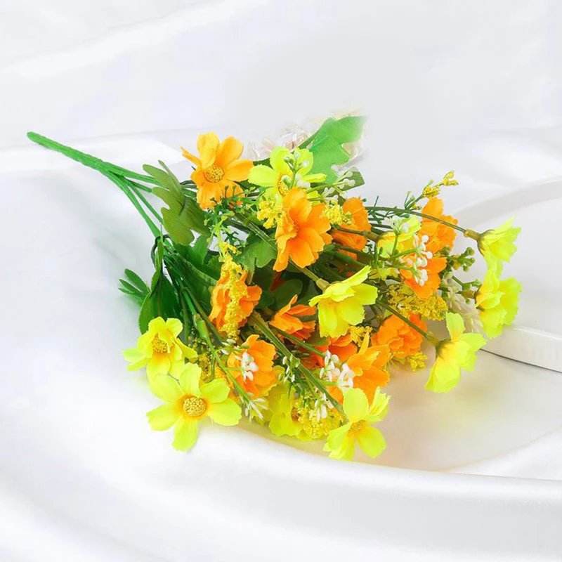 6 вилок искусственные растения Цветочная композиция пластиковый искусственный
