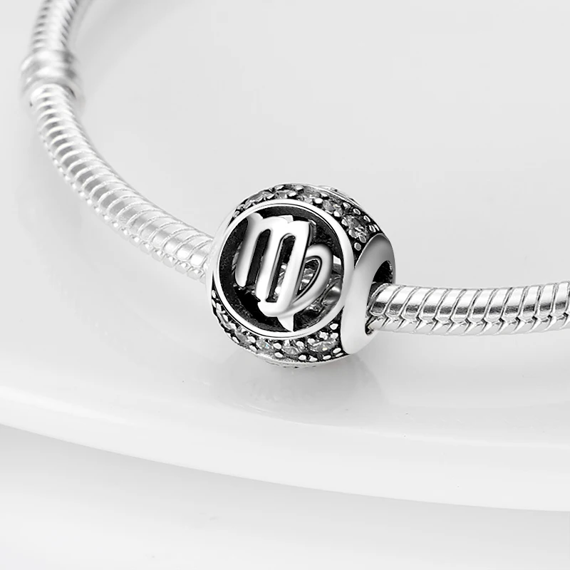 plata charms of ley 925 Silver Round Twelve Constellation Series-Virgo Charms Bead Fit Original Pandora Bracelet Fine Jewelry
plata charms of ley 925 Silver Round Twelve Constellation Series-Virgo Charms Bead Fit Original Pandora Bracelet Fine Jewelry