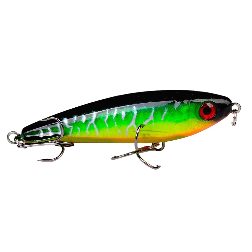 85MM 12G Pencil Bait Outdoor Fishing Hard Bait Floating And Shaking Fishing With 3D Eyes Simulation Bait Fishing Tackle
85MM 12G Pencil Bait Outdoor Fishing Hard Bait Floating And Shaking Fishing With 3D Eyes Simulation Bait Fishing Tackle