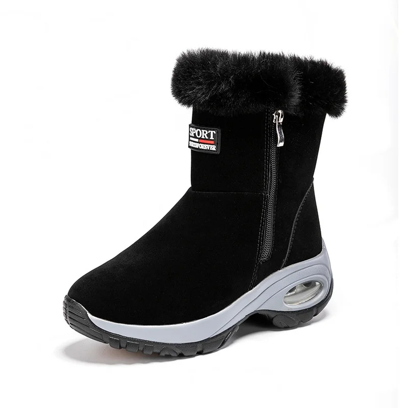 2021 winter new thick bottom snow boots women's slope heel plush and cotton inner heightening cotton shoes short boots women's
2021 winter new thick bottom snow boots women's slope heel plush and cotton inner heightening cotton shoes short boots women's