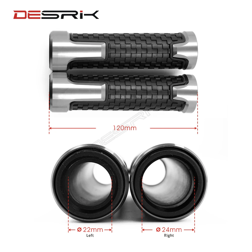 Motorcycle 7/8'' 22MM Handlebar Grips CNC Rubber Hand Grips For Kawasaki ZX10R ZX-10R ZX 10R Accessories
Motorcycle 7/8'' 22MM Handlebar Grips CNC Rubber Hand Grips For Kawasaki ZX10R ZX-10R ZX 10R Accessories