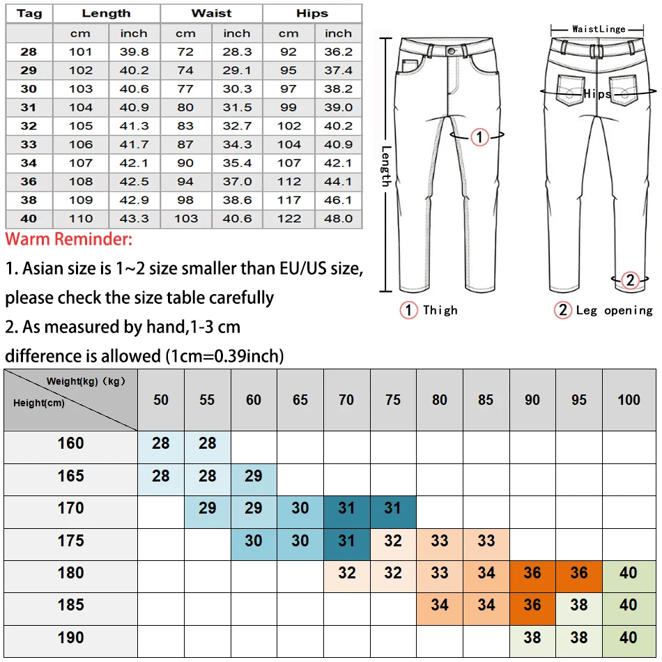 Classic Original Men Jeans Slim Fit Casual Business Straight Stretch Man Pants 2021 Brand Autumn Men's Denim Trousers Clothing
Classic Original Men Jeans Slim Fit Casual Business Straight Stretch Man Pants 2021 Brand Autumn Men's Denim Trousers Clothing