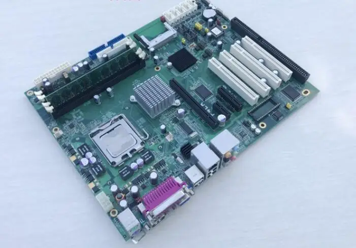 100% OK оригинальный встроенный IPC материнская плата P4LA AOI ATV индустриальный 4 * PCI 1 ISA 6