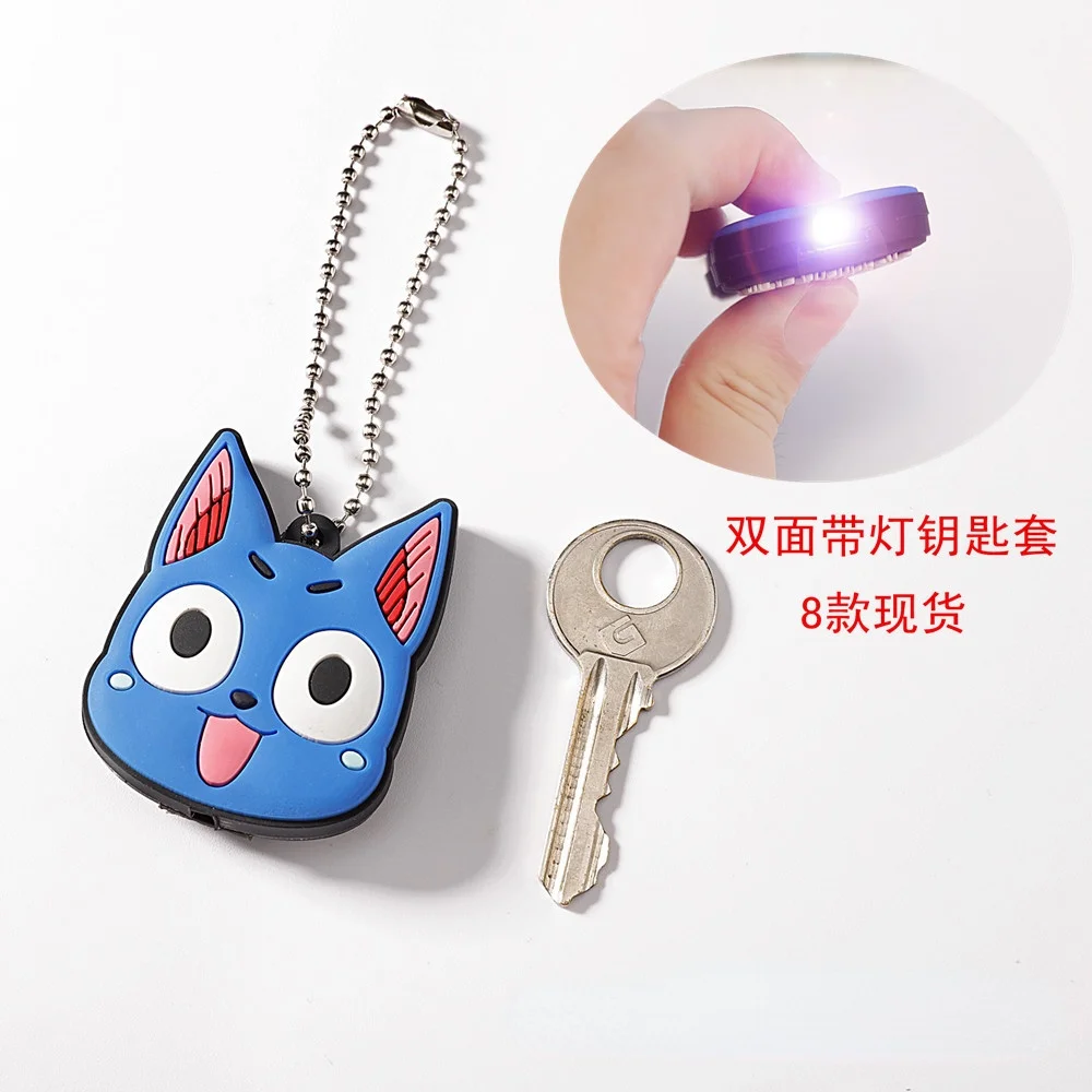 Cute Cartoon Key Cover Double-sided Three-dimensional Key Protection Cover with LED Light Key Cover
Cute Cartoon Key Cover Double-sided Three-dimensional Key Protection Cover with LED Light Key Cover
