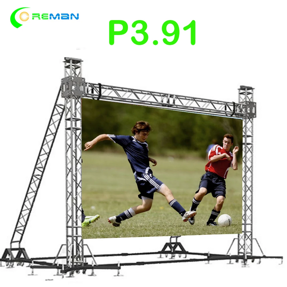 Светодиодный экран P3.91 светодиодная видеостена P3.9 комнатный Полноцветный smd