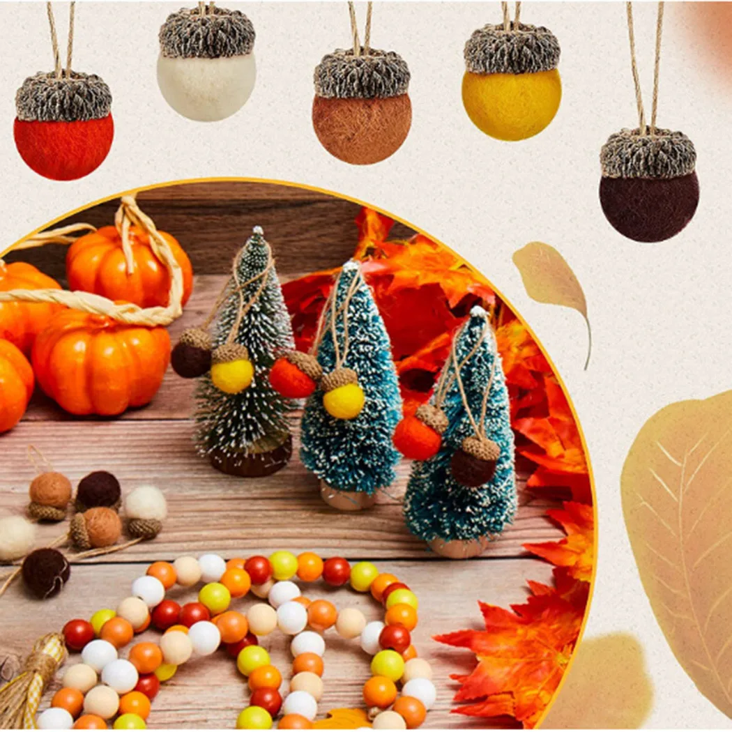 6Pcs Christmas Felt Acorn Xmas Tree Hanging Pendant Ornament DIY Crafts Supplies Christmas Tree Ornaments Decoration Wholesale
6Pcs Christmas Felt Acorn Xmas Tree Hanging Pendant Ornament DIY Crafts Supplies Christmas Tree Ornaments Decoration Wholesale