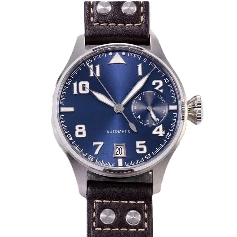 High-end Mechanical Men's Watch Automatic Big Pilot Le Petit Prince 7 Days Power Blue Brown Leather Sapphire Glass
High-end Mechanical Men's Watch Automatic Big Pilot Le Petit Prince 7 Days Power Blue Brown Leather Sapphire Glass