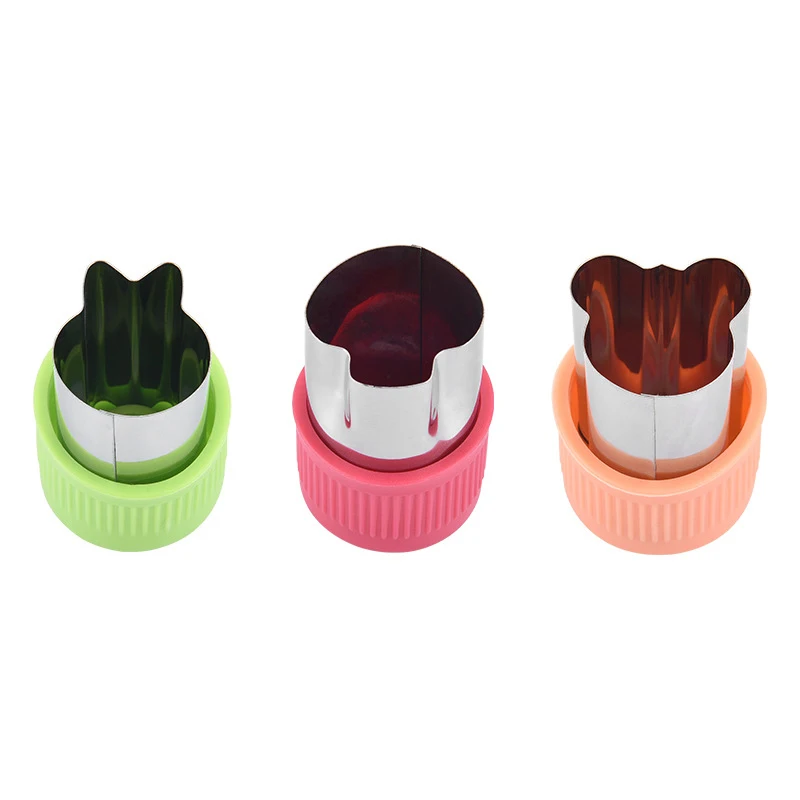 3PCS Set Stainless Steel Cutter Kitchen Cartoon Shape Fruit Vegetable Pressed Cutter Mould Cookie Cutter Tool Cake Cutting Tool
3PCS Set Stainless Steel Cutter Kitchen Cartoon Shape Fruit Vegetable Pressed Cutter Mould Cookie Cutter Tool Cake Cutting Tool
