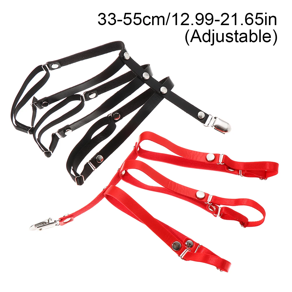 Pu Leather 3 Rowst Leg Garter Belt Women Elastic Straps Adjustable Thigh Harness Punk Gothic Accessories Intimates
Pu Leather 3 Rowst Leg Garter Belt Women Elastic Straps Adjustable Thigh Harness Punk Gothic Accessories Intimates