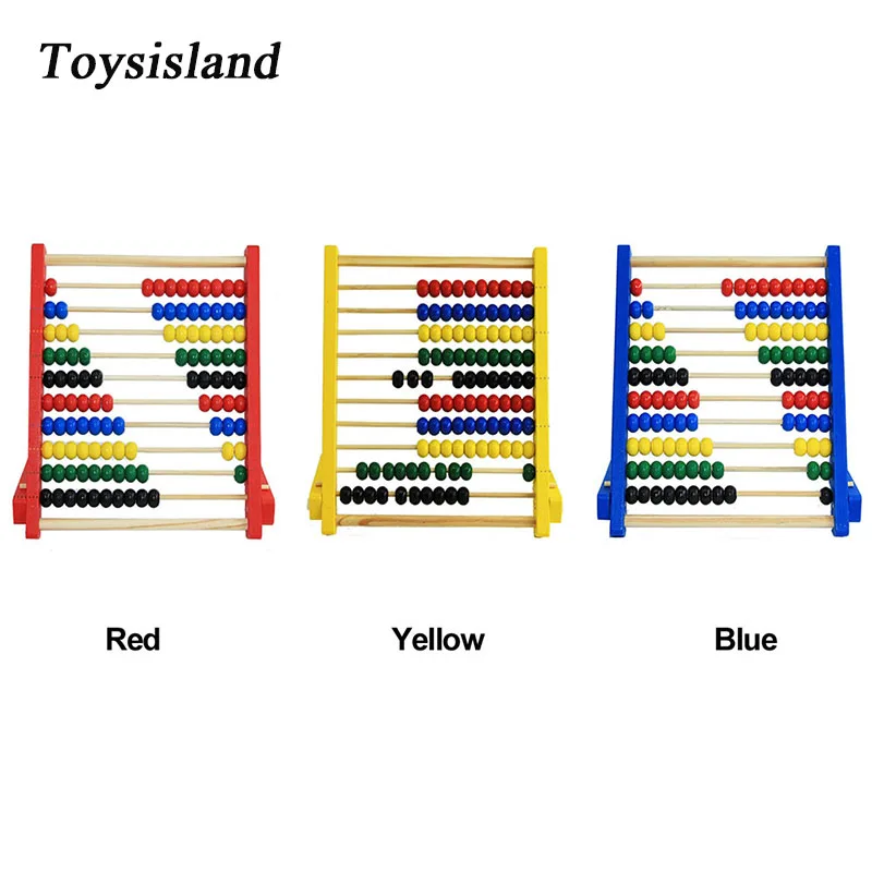 Монтессори игрушки деревянные счеты Арифметические детские развивающие