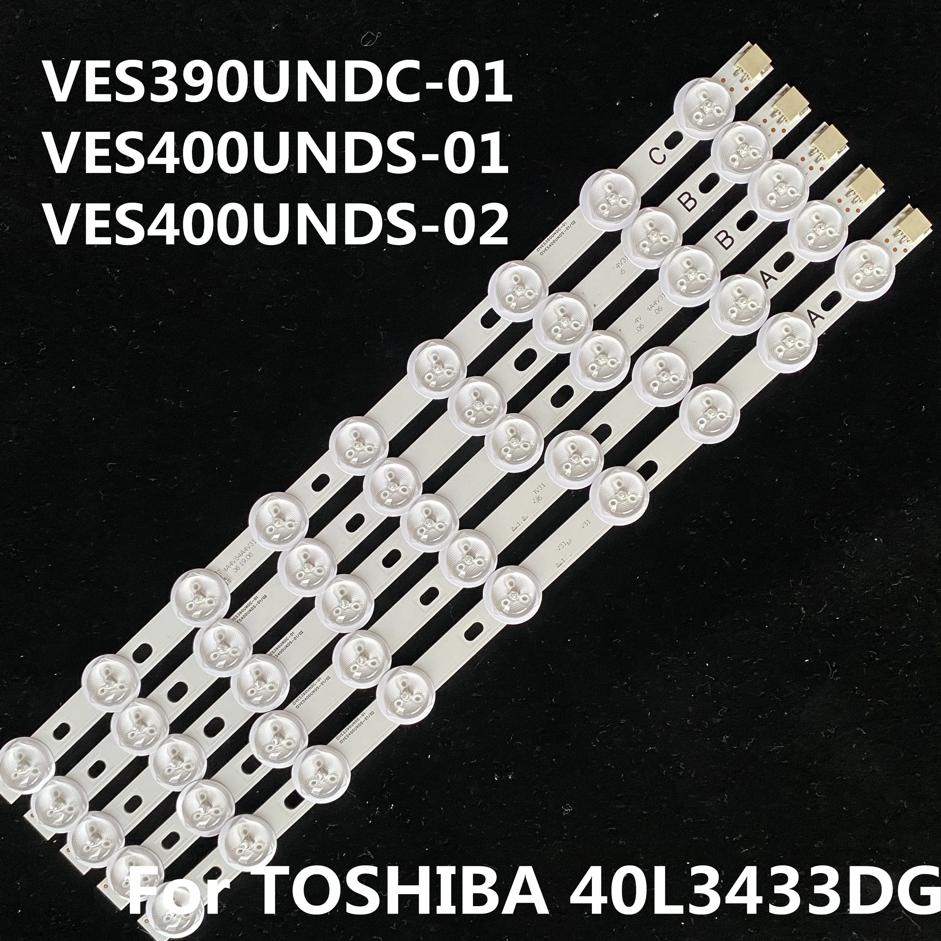 Новый 2 комплекта = 10 шт. светодиодный фонарь с подсветкой 40 "NDV REV1.0 ABC для 39PF3025D