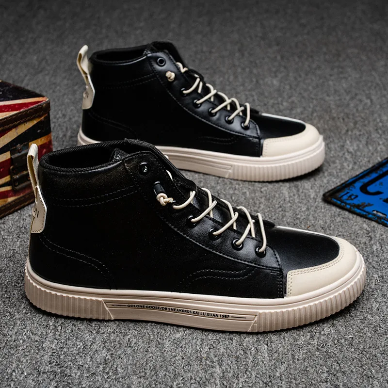 Whoholl Brand Casual Sneakers High Top Shoes Men White Sport Shoes 2020 New Arrival Ankle Boots Leather Sneakers Male Shoes 44
Whoholl Brand Casual Sneakers High Top Shoes Men White Sport Shoes 2020 New Arrival Ankle Boots Leather Sneakers Male Shoes 44