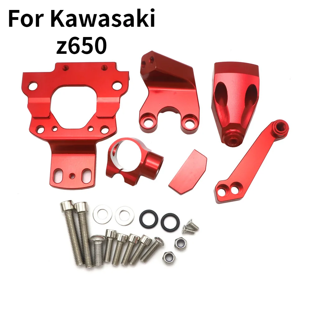 Suitable for Kawasaki Z650 Motorcycle Handlebar Accessories Damper Modification Bracket Titanium Size
Suitable for Kawasaki Z650 Motorcycle Handlebar Accessories Damper Modification Bracket Titanium Size