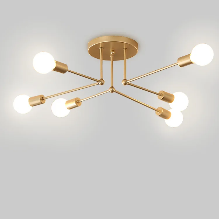 Multiple Rod Wrought Iron Ceiling Light Retro Industrial Loft Nordic Dome Lamp for Home Decor Dinning Cafe Bar
Multiple Rod Wrought Iron Ceiling Light Retro Industrial Loft Nordic Dome Lamp for Home Decor Dinning Cafe Bar