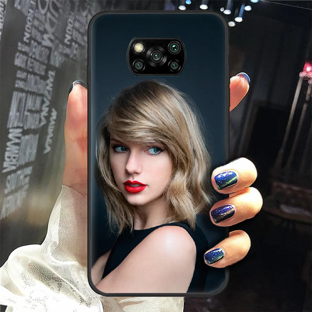 Taylor Alison Swift Phone Case Cover Hull For Xiaomi Mi A2 A3 8 9 SE 9T 10 10T Lite Pro Ultra Poco X3 black Shell Fashion Cell
Taylor Alison Swift Phone Case Cover Hull For Xiaomi Mi A2 A3 8 9 SE 9T 10 10T Lite Pro Ultra Poco X3 black Shell Fashion Cell