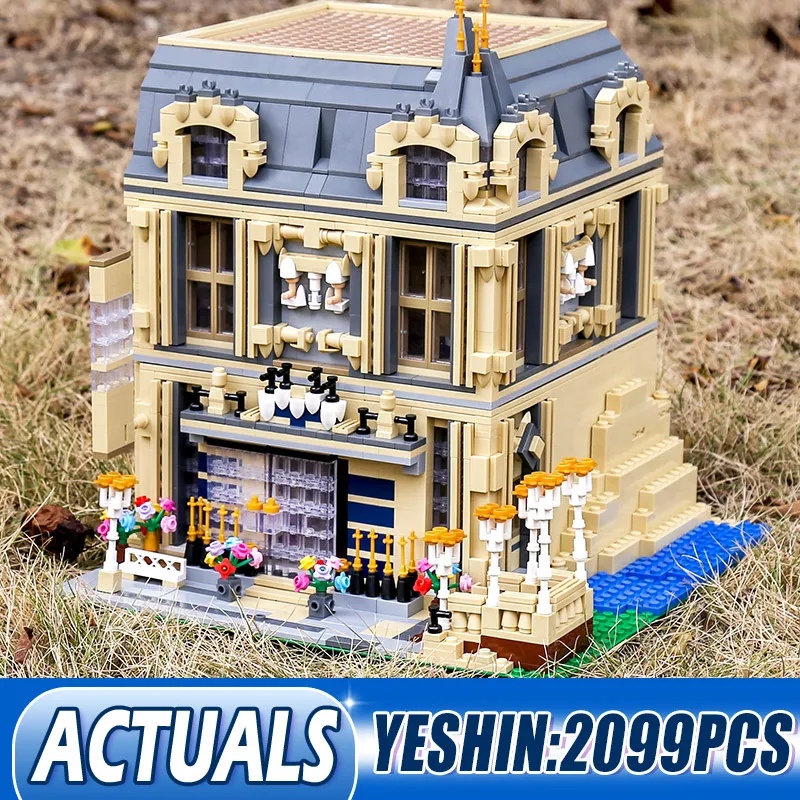 Конструктор Yeshin QL0927 уличный вид, игрушки для строительства, модель отеля MOC Carlo, детали для сборки, кирпичи, игрушки для детей, рождественский...
Конструктор Yeshin QL0927 уличный вид, игрушки для строительства, модель отеля MOC Carlo, детали для сборки, кирпичи, игрушки для детей, рождественский...