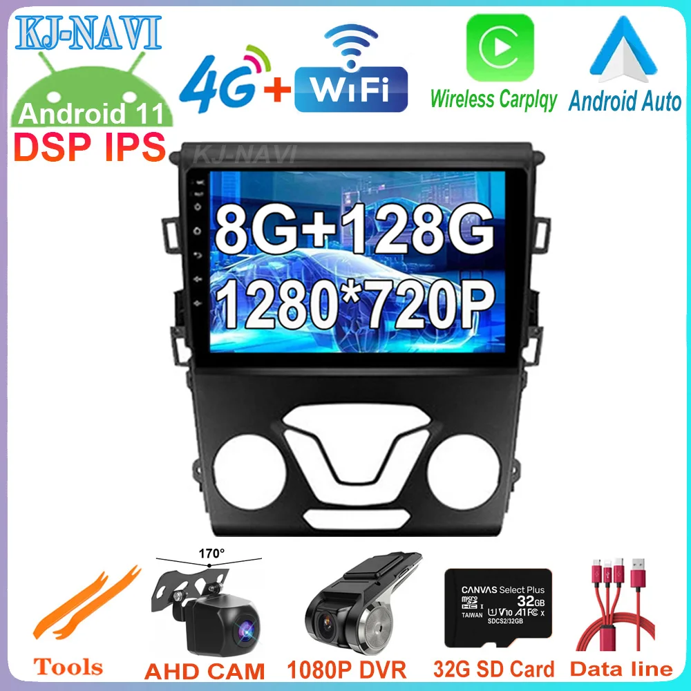 8G+128G Touchscreen Android 11 For Ford Mondeo 2012 2013 2014 4G Lte Car Video Stereo Multimedia Autoradio Player GPS Navigation
8G+128G Touchscreen Android 11 For Ford Mondeo 2012 2013 2014 4G Lte Car Video Stereo Multimedia Autoradio Player GPS Navigation