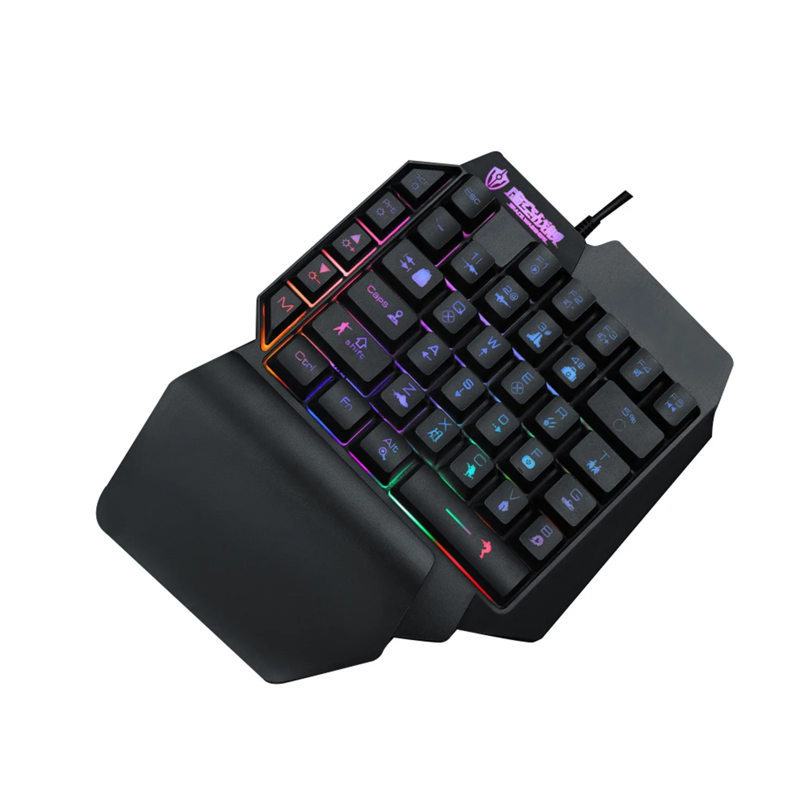 USB F6 клавиатура Проводная для одной руки 39 клавиш светящаяся игровая клавиатура для планшета красочная эргономичная игровая клавиатура с п...
USB F6 клавиатура Проводная для одной руки 39 клавиш светящаяся игровая клавиатура для планшета красочная эргономичная игровая клавиатура с п...