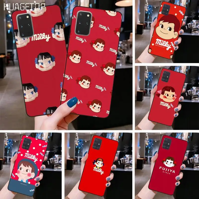 HUAGETOP Fujiya Milky Peko chan Coque Shell Phone Case for Samsung S20 plus Ultra S6 S7 edge S8 S9 plus S10 5G lite 2020
HUAGETOP Fujiya Milky Peko chan Coque Shell Phone Case for Samsung S20 plus Ultra S6 S7 edge S8 S9 plus S10 5G lite 2020