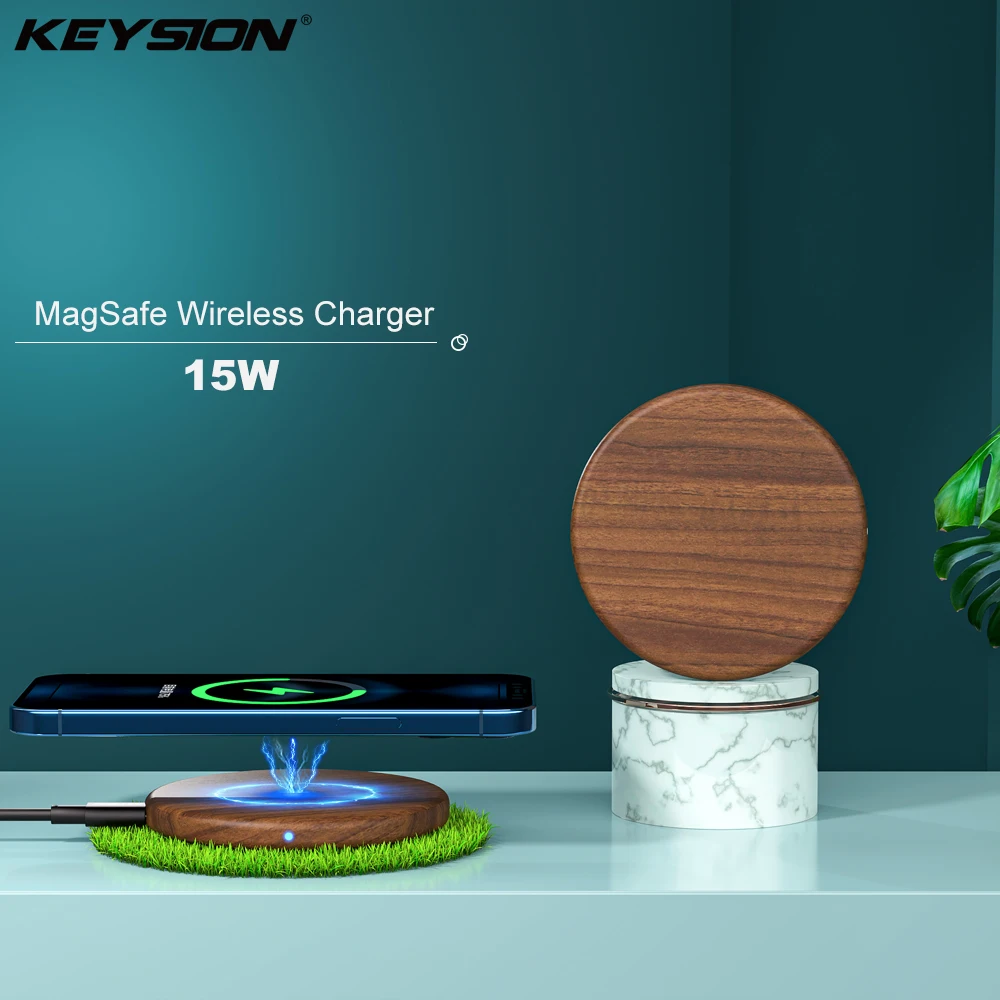 KEYSION 15W Qi Wireless Charger for iPhone 12 Pro Max 11 XS XR Wooden Fast Charging Pad for Samsung S21 S20 Xiaomi Mi 11 Oneplus
KEYSION 15W Qi Wireless Charger for iPhone 12 Pro Max 11 XS XR Wooden Fast Charging Pad for Samsung S21 S20 Xiaomi Mi 11 Oneplus
