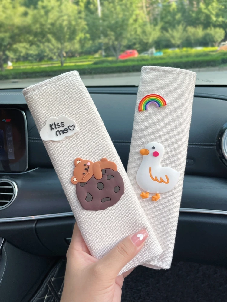 Automobile Universal Safety Belt Shoulder Cover Creative Cartoon Cute Safety Belt Decorative Couple
Automobile Universal Safety Belt Shoulder Cover Creative Cartoon Cute Safety Belt Decorative Couple