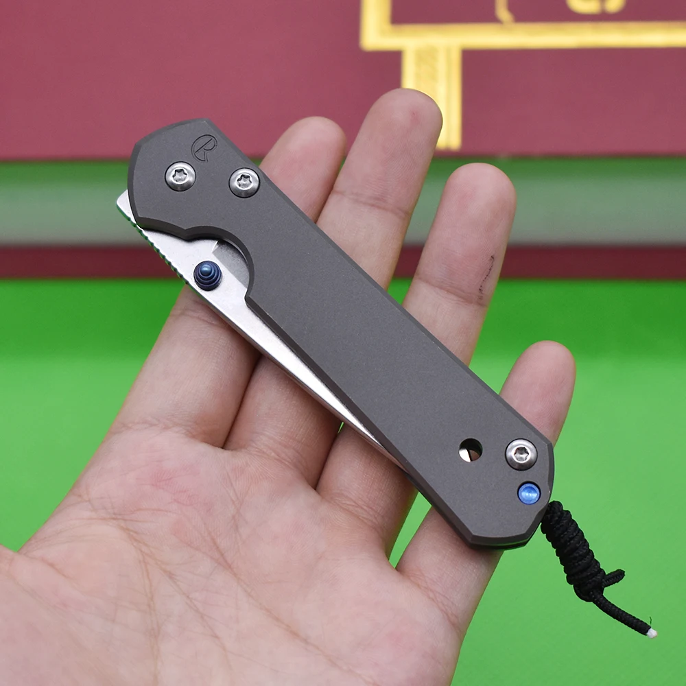D2 Folding Knife With Titanium Handle Outdoor Survival EDC Sharp Fruit Knife Camp Self-Defense Hunting Foldable Combat Tool
D2 Folding Knife With Titanium Handle Outdoor Survival EDC Sharp Fruit Knife Camp Self-Defense Hunting Foldable Combat Tool
