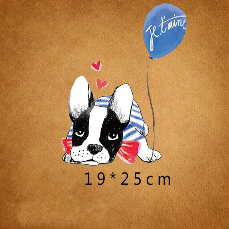 25x19cm Cute Balloon Dog Iron on Patches For DIY Heat Transfer Clothes T-shirt Thermal transfer stickers Decoration Printing
25x19cm Cute Balloon Dog Iron on Patches For DIY Heat Transfer Clothes T-shirt Thermal transfer stickers Decoration Printing