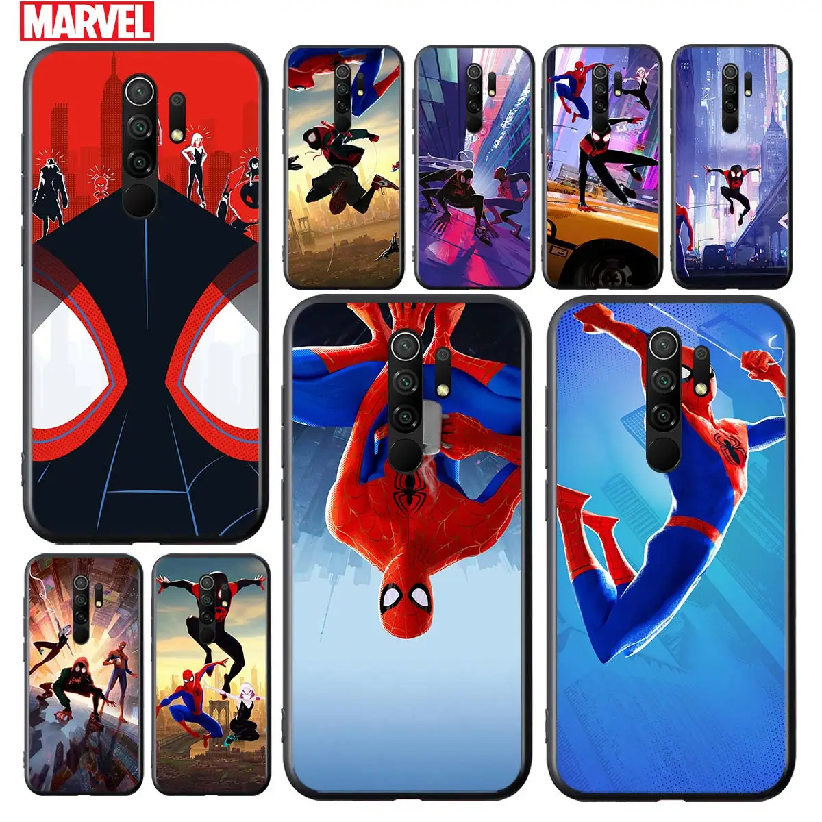 Marvel Spiderman animation Shockproof Cover for Redmi 4X 5 5A 6 6A S2 7 7A 8 8A GO Pro Plus TPU Black Phone Case
Marvel Spiderman animation Shockproof Cover for Redmi 4X 5 5A 6 6A S2 7 7A 8 8A GO Pro Plus TPU Black Phone Case