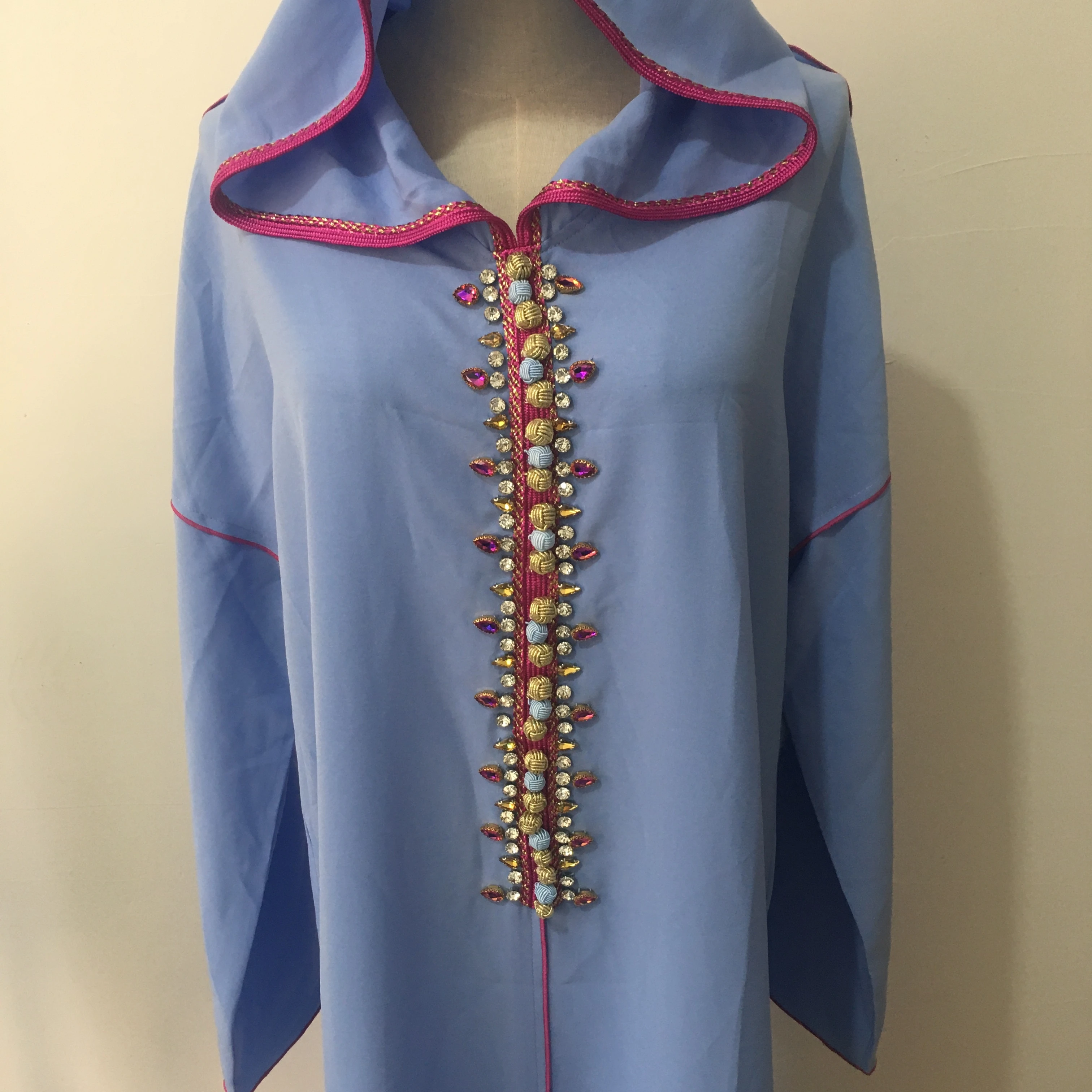 Abaya Dubai Hand Made Diamond Beading Muslim Dress Islam Abayas Women Vestidos Robe Longue Vetement Femme Musulman 
Abaya Dubai Hand Made Diamond Beading Muslim Dress Islam Abayas Women Vestidos Robe Longue Vetement Femme Musulman