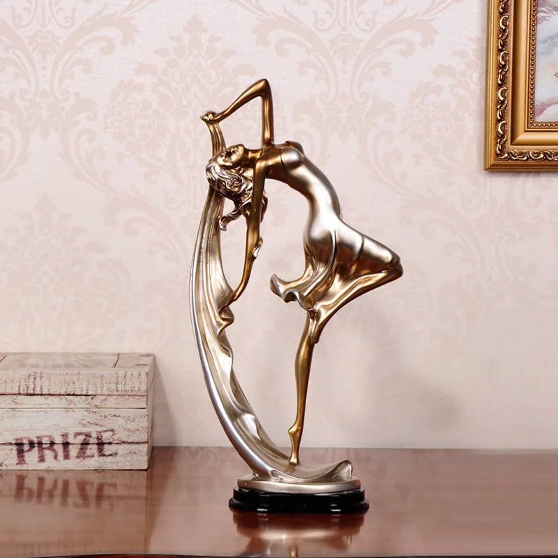 European Style Dancing Resin Crafts For TV Cabinet Home Ornaments Creative Living Room Desktop Wine Cabinet Ornament Decoration
European Style Dancing Resin Crafts For TV Cabinet Home Ornaments Creative Living Room Desktop Wine Cabinet Ornament Decoration