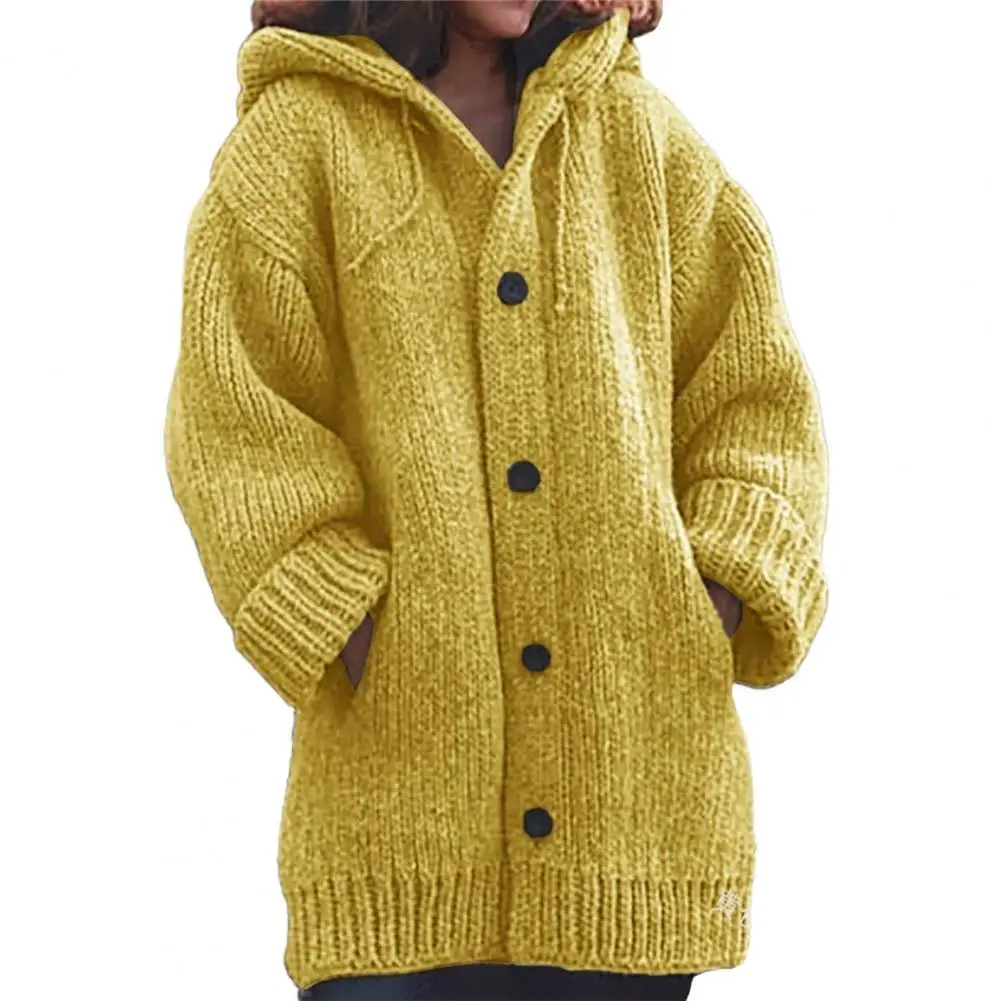 Solid Color Knitted Hooded Sweater Women Elegant Oversized Cardigan Women Winter Loose Long Sweaters Streetwear Sueter Mujer
Solid Color Knitted Hooded Sweater Women Elegant Oversized Cardigan Women Winter Loose Long Sweaters Streetwear Sueter Mujer