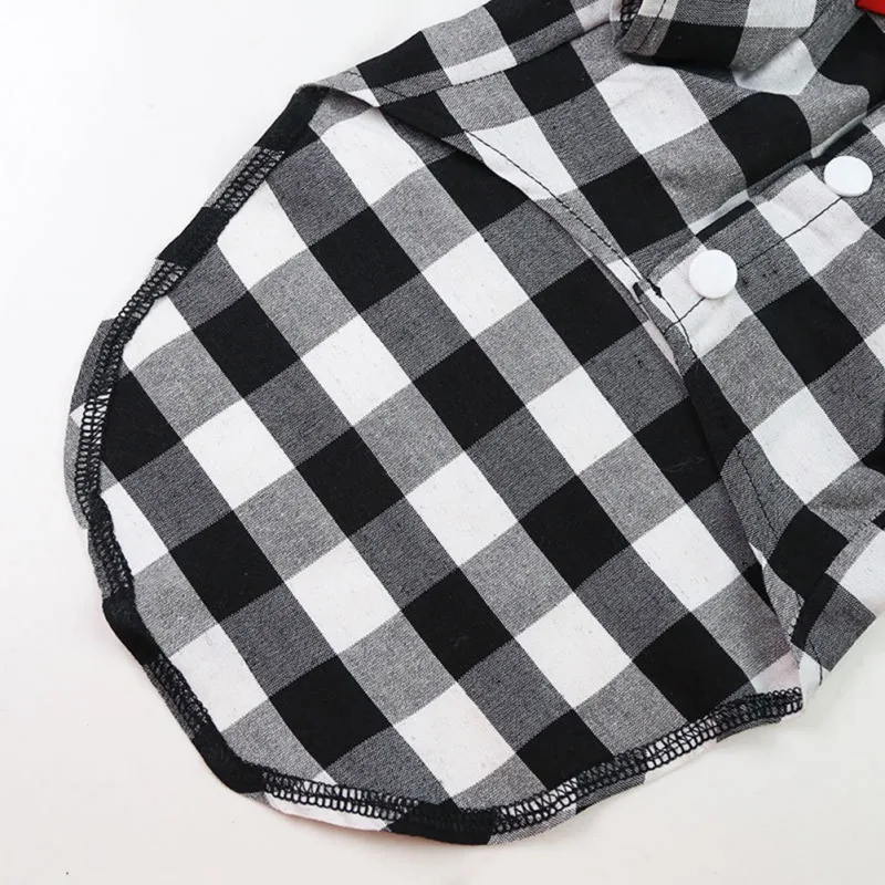 Gentleman Dog Clothes Plaid Pet Shirts Puppy Shirt With Bowtie Spring Summer Pet T-Shirt For Small Medium Dogs Clothing 
Gentleman Dog Clothes Plaid Pet Shirts Puppy Shirt With Bowtie Spring Summer Pet T-Shirt For Small Medium Dogs Clothing