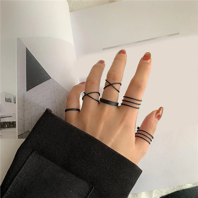 6Pcs Fashion Hiphop Geometric Rings Set For Women Girls Simple Gold Thick Chain Rings Female Wedding Party Jewelry 2021 New Gift
6Pcs Fashion Hiphop Geometric Rings Set For Women Girls Simple Gold Thick Chain Rings Female Wedding Party Jewelry 2021 New Gift