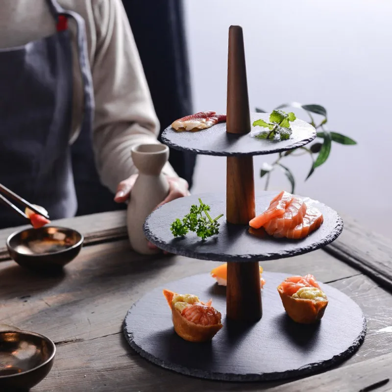 Fruit Tray Three-tier Snack Rack Afternoon Tea Dried Fruit Storage Tray Kitchen Bar Supplies
Fruit Tray Three-tier Snack Rack Afternoon Tea Dried Fruit Storage Tray Kitchen Bar Supplies