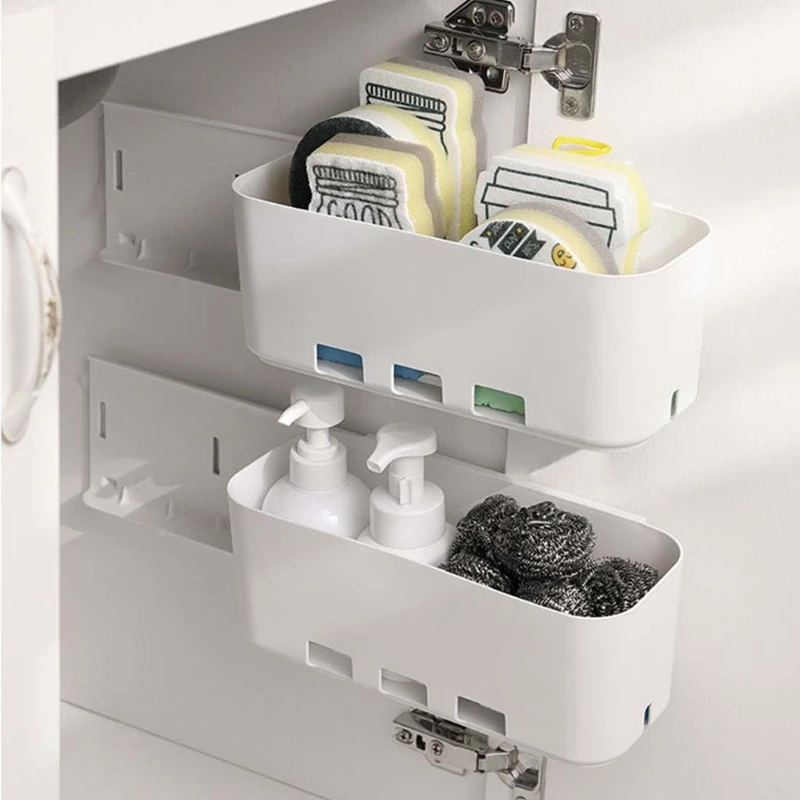 Multifunctional Hanging Storage Basket Wall-mounted Kitchen Drawer Shelf Rack Cabinet Push-pull Box for Seasoning
Multifunctional Hanging Storage Basket Wall-mounted Kitchen Drawer Shelf Rack Cabinet Push-pull Box for Seasoning