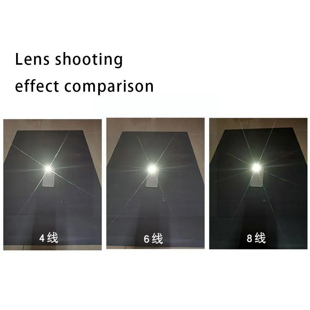 Starlight Effect Filter 37mm Camera Flash Starlight Mobile Lens 4-6-8 Phones Suitable For All Line Z1A8
Starlight Effect Filter 37mm Camera Flash Starlight Mobile Lens 4-6-8 Phones Suitable For All Line Z1A8