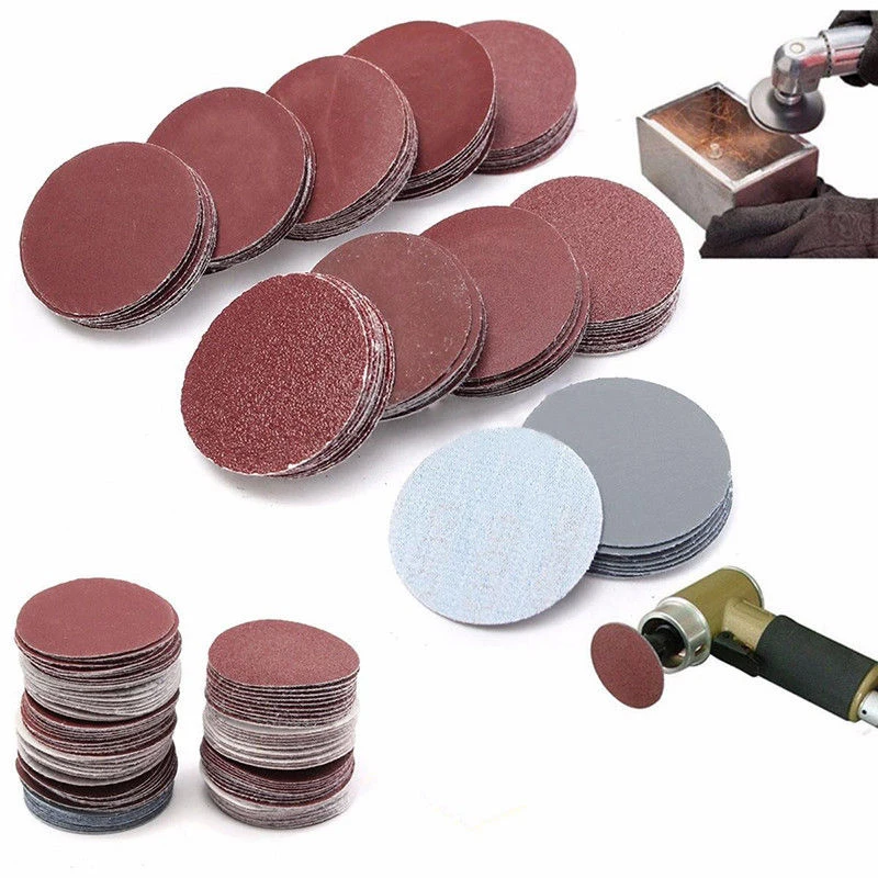 100 Pieces 2 Inch 50mm Polishing Pad Sandpaper Tool Hook Loop Sander Disc 80-3000 Grit Sanding Abrasive Tools
100 Pieces 2 Inch 50mm Polishing Pad Sandpaper Tool Hook Loop Sander Disc 80-3000 Grit Sanding Abrasive Tools