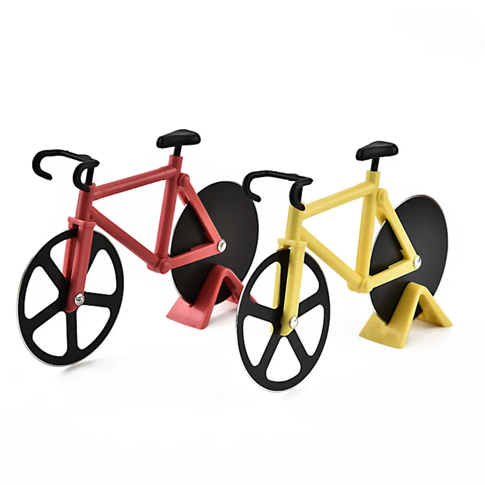 Bicycle Shape Pizza Cutting Knife Pizza Tool Bike Round Pizza Cutter Knives New Design Stainless Steel Pizza Knife Two-wheel
Bicycle Shape Pizza Cutting Knife Pizza Tool Bike Round Pizza Cutter Knives New Design Stainless Steel Pizza Knife Two-wheel