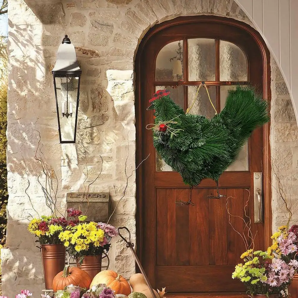 Plastic Unique Adorable Chicken Shape Wreath Bright-colored Wreath Decor Lightweight for Gifts
Plastic Unique Adorable Chicken Shape Wreath Bright-colored Wreath Decor Lightweight for Gifts