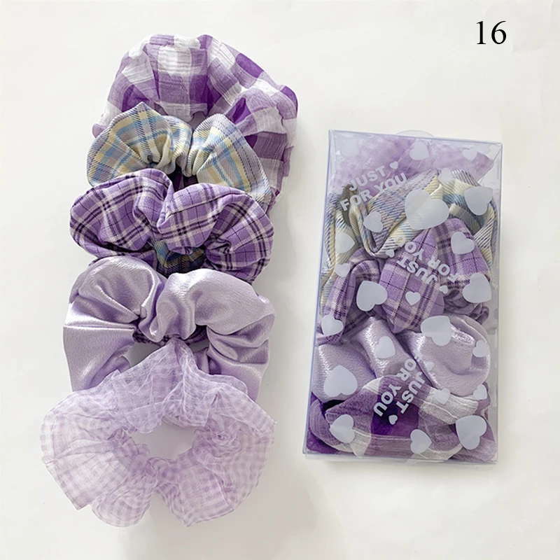 5/6/7/8 Pcs Women Elastic Hair Bands Cute Hair Ties Gum Print Girls Silky Scrunchie Set Headwear Headband Hair Accessories
5/6/7/8 Pcs Women Elastic Hair Bands Cute Hair Ties Gum Print Girls Silky Scrunchie Set Headwear Headband Hair Accessories