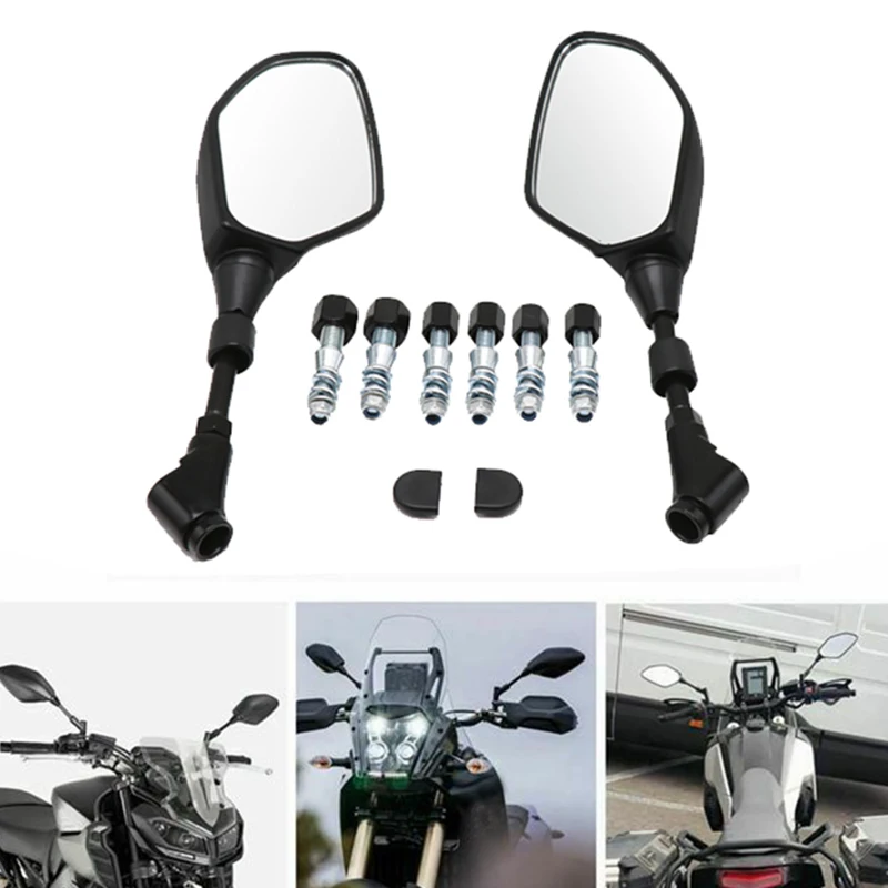Для YAMAHA MT-25 MT-03 MT-07 MT-09 FZ-07 FZ-09 FZ-10 зеркала заднего вида мотоцикла боковые зеркала
Для YAMAHA MT-25 MT-03 MT-07 MT-09 FZ-07 FZ-09 FZ-10 зеркала заднего вида мотоцикла боковые зеркала