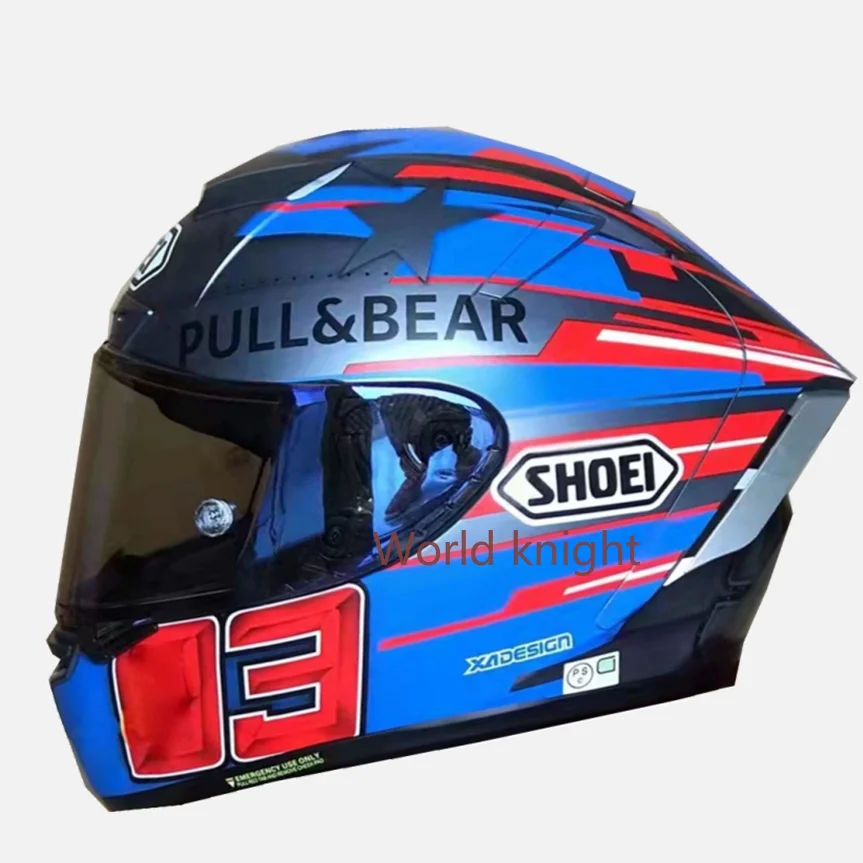 Мотоциклетный шлем X14 marquez America Ann, закрытый на все лицо, для езды на мотоцикле, гоночный шлем
Мотоциклетный шлем X14 marquez America Ann, закрытый на все лицо, для езды на мотоцикле, гоночный шлем